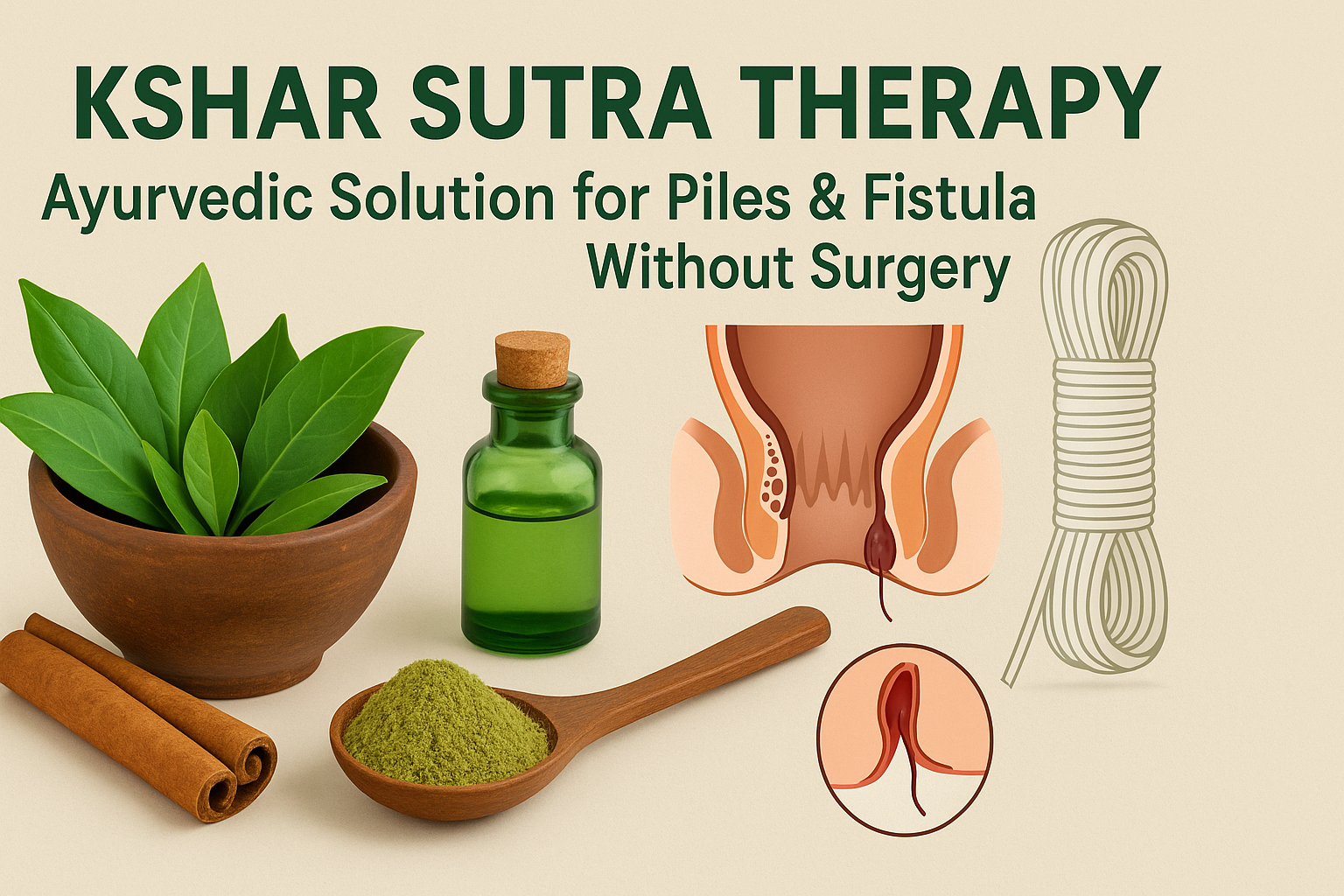 Kshar Sutra Therapy Ayurvedic Solution for Piles & Fistula Without Surgery